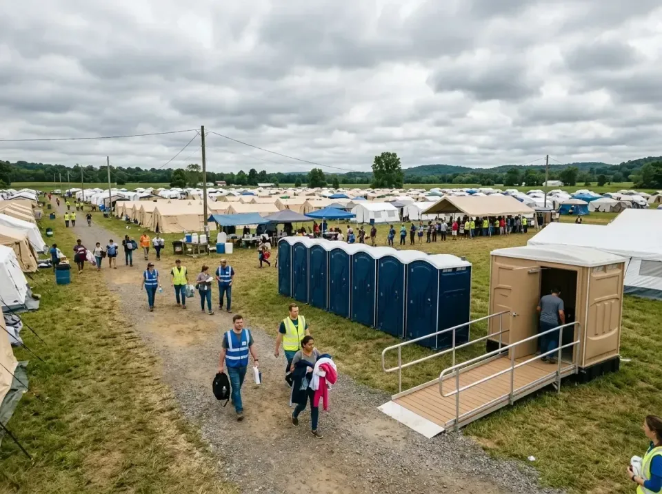 disaster-relief-camp-restrooms-010 — frequently asked questions, Dumpster & Portable Bathrooms Rental in East Hills, NY